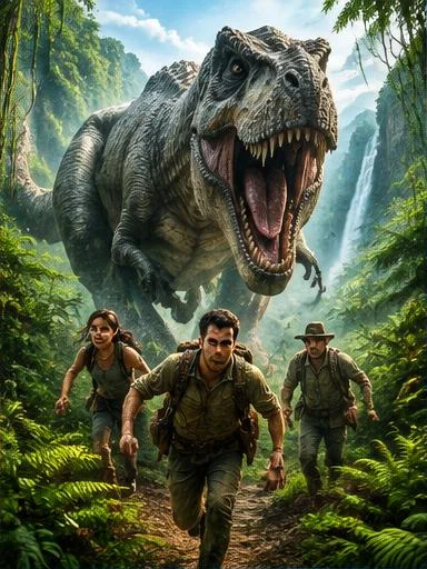 Arte ilustrativa de aventura